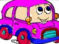 Hra Zpátky do školy: Dětské auto barvení 