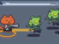 Hra Kočičí Gunner vs Zombies