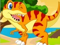 Hra Dino skládačka 