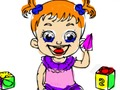 Hra Zpátky do školy: Baby Doll Coloring 