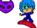 Hra Zpátky do školy: Mask Boy Coloring 