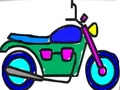 Hra Zpátky do školy: Motocyklové zbarvení 