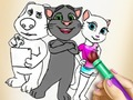 Hra Kitty omalovánky 