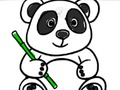 Hra Zpátky do školy: Panda Coloring 