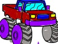 Hra Zpátky do školy: Monster Truck Coloring 