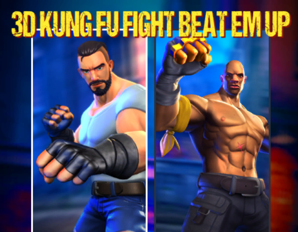Hra 3D Kung Fu bojuj Beat Em Up 