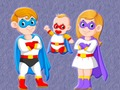 Hra Jigsaw Super Hero Family 