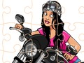 Hra Crazy Bikers Jigsaw