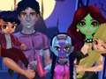 Hra Princezna rodina Halloween kostým 