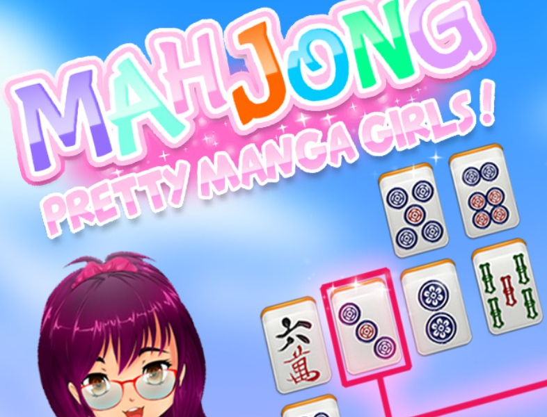 Hra Mahjong Pretty Manga Girls