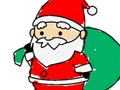 Hra Zpátky do školy: Santa Claus zbarvení 