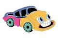 Hra Funny Cars: Omalovánky pro děti 