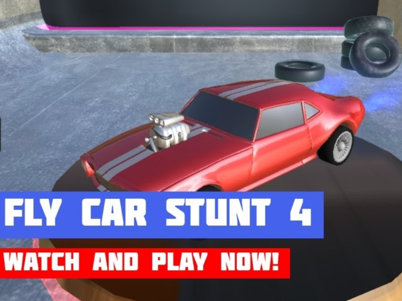 Hra Fly Car Stunt 4