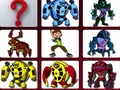 Hra Ben 10 Paměťová výzva