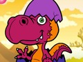 Hra Legrační dinosauři zbarvení ledové