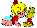 Hra Zpátky do školy: Baby Girl Coloring 