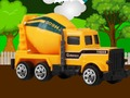 Hra Puzzle pro stavební vozidla 