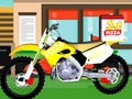 Hra Moto Pizza