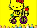 Hra Zpátky do školy: Sweet Kitty Coloring 