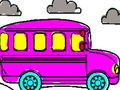 Hra Omalovánky školní autobus 