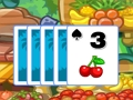 Hra Tri-Fruit Solitaire!