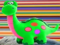 Hra Roztomilý dinosaurus skládačka 