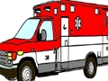 Hra Omalovánky Ambulance Trucks 