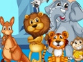 Hra Crazy Friends cestují světovou puzzle