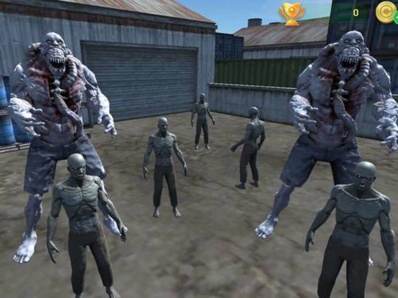 Hra Zombie střelba 2
