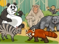 Hra Safari divoké zvěře pět rozdílů