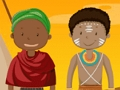 Hra Střílečka bublin Afrika 