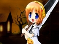 Hra Anime Halloween skládačka 