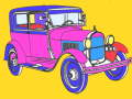 Hra Hot Rod zbarvení 