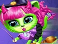 Hra Strašidelný člověk Halloween Pet Salon