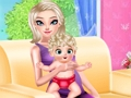 Hra Princezna Elsa Baby Born 