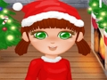 Hra Vánoční dívka dressup 