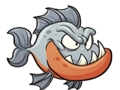 Hra Roztomilé skládačky Piranha 
