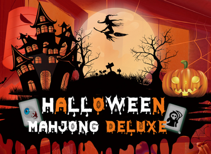 Hra Halloween Mahjong Deluxe