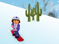 Hra Dora Snow brusle 