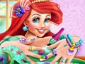 Hra Mermaid Princess Nails Spa