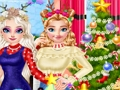 Hra Princess Perfect Christmas Party Prep