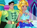 Hra Žabí princezna svatební šaty