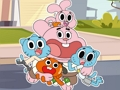 Hra Svět Gumball Omalovánky