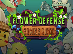 Hra Zombie obléhání obrany květin