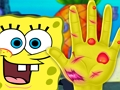 Hra Spongebob doktor rukou 