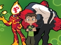 Hra Ben 10 zápas 3 puzzle