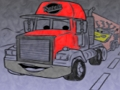 Hra Mack Trucks zbarvení 