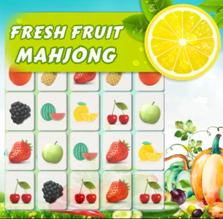 Hra Čerstvé ovoce Mahjong 