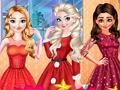 Hra Vánoční večírek Disney Princess 