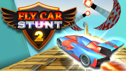 Hra Fly Car Stunt 2